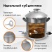 Куб перегонный с зиговкой (выход DN 2,0 и DN 3,0 ), 50 л Luxstahl