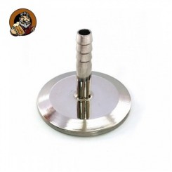 Переходник с клампа DN 1.5 на трубку 8 мм (высота 40 мм)