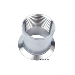 Переходник с клампа DN 2.0 на внутреннюю резьбу DN32 (38 мм)