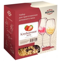 Набор для приготовления вина Beervingem "Клубничное лето" на 13,5