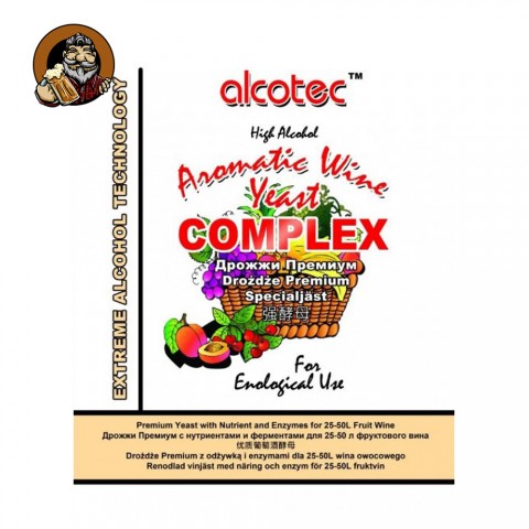 Дрожжи винные Alcotec Aromatic Wine Complex, 40 г