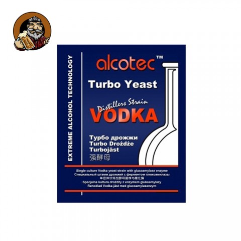 Дрожжи спиртовые Alcotec Vodka Turbo с глюкоамилазой, 73 гр