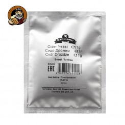 Дрожжи для сидра BullDog Cider Sweet, 11 г