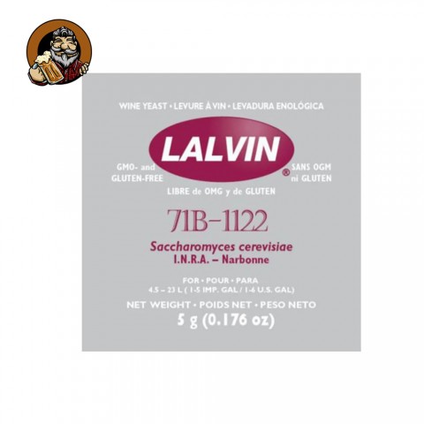 Дрожжи Lalvin 71B-1122, 5 гр