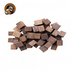 Чипсы дубовые (кубической фракции, средний обжиг), 100 гр