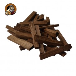 Чипсы дубовые (прямоугольной фракции, средний обжиг), 300 гр