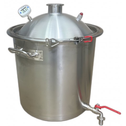 Куб перегонный (крышка кламп DN 2, выход под тэн кламп 2), 25 л