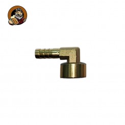 Переходник латунный угловой 1/2 (мама) штуцер 10 мм