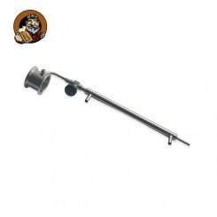 Узел отбора стаканного типа под автоматику DN 1.5 с краном 1/4 и доохладителем 10 мм