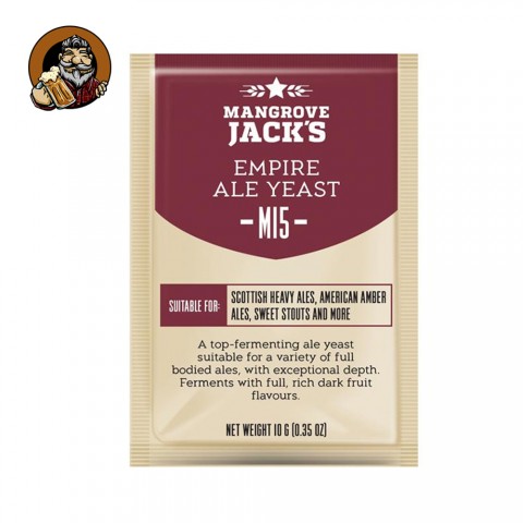 Дрожжи пивные Mangrove Jacks Empire Ale M15, 10 гр.