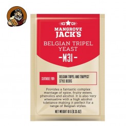 Дрожжи пивные Mangrove Jacks Belgian Tripel M31, 10 гр.