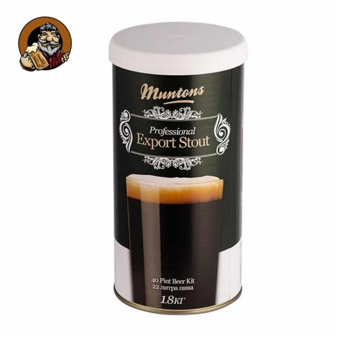 Солодовый экстракт Muntons Export Stout, 1,8 кг