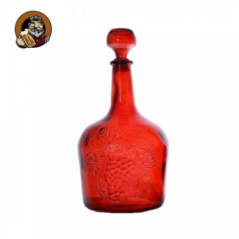 Бутылка Фуфырек 1,5 л (красный)