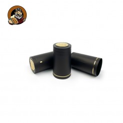 Термоколпачок 65-35 мм, черный матовый (для виски 1 л)