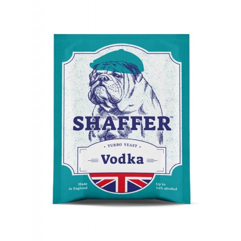 Дрожжи спиртовые Shaffer Vodka Turbo, 66 г Дрожжи спиртовые Shaffer Vodka Turbo, 66 г