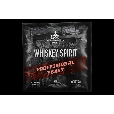 Дрожжи спиртовые Bragman Whisky Spirit 50 г Дрожжи спиртовые Bragman Whisky Spirit 50 г