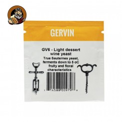 Дрожжи винные Gervin GV6 (Light Dessert Wine)